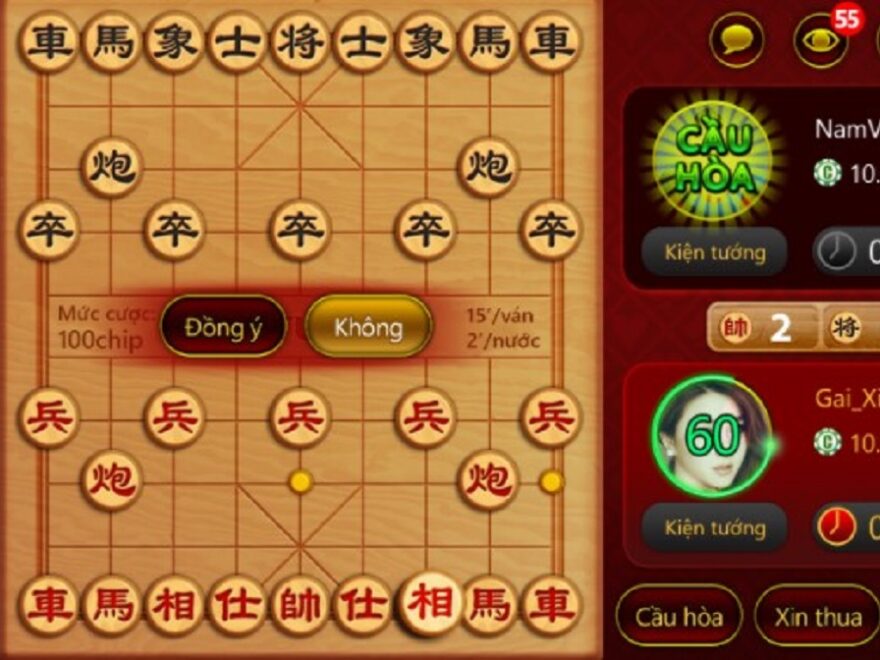 cach choi game co tuong online